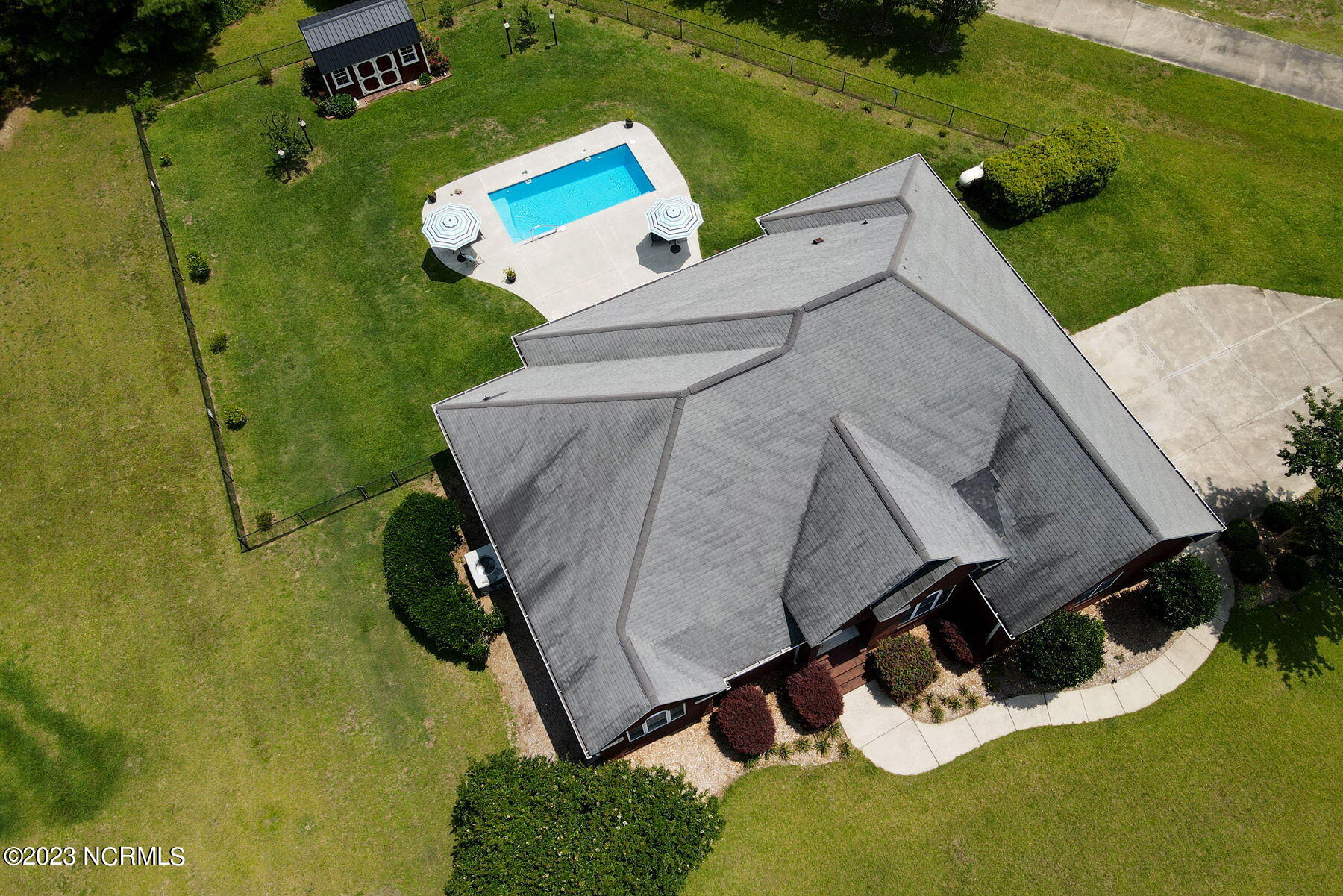 3021 Alton Phillips Road Kinston, NC 28504 - Photo 60 of 70 Aerial View 2