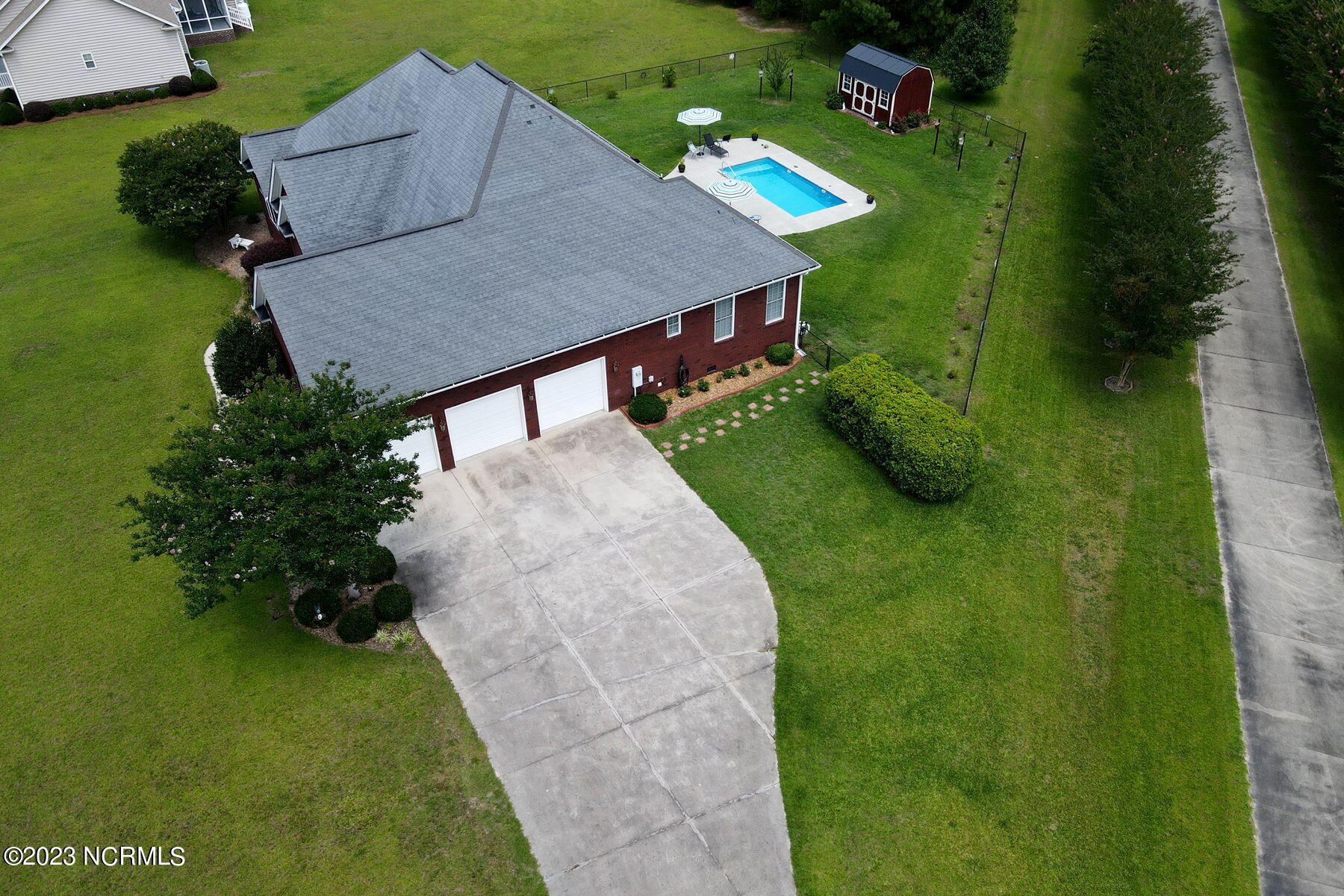 3021 Alton Phillips Road Kinston, NC 28504 - Photo 62 of 70 Aerial View 3