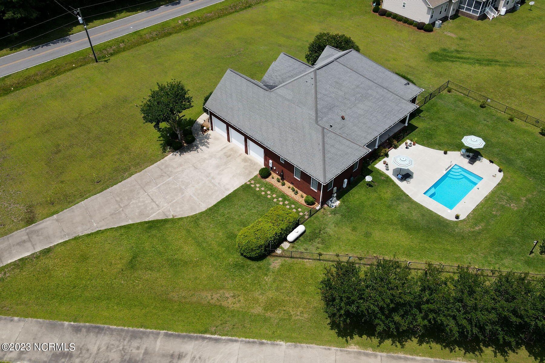 3021 Alton Phillips Road Kinston, NC 28504 - Photo 63 of 70 Aerial View 4
