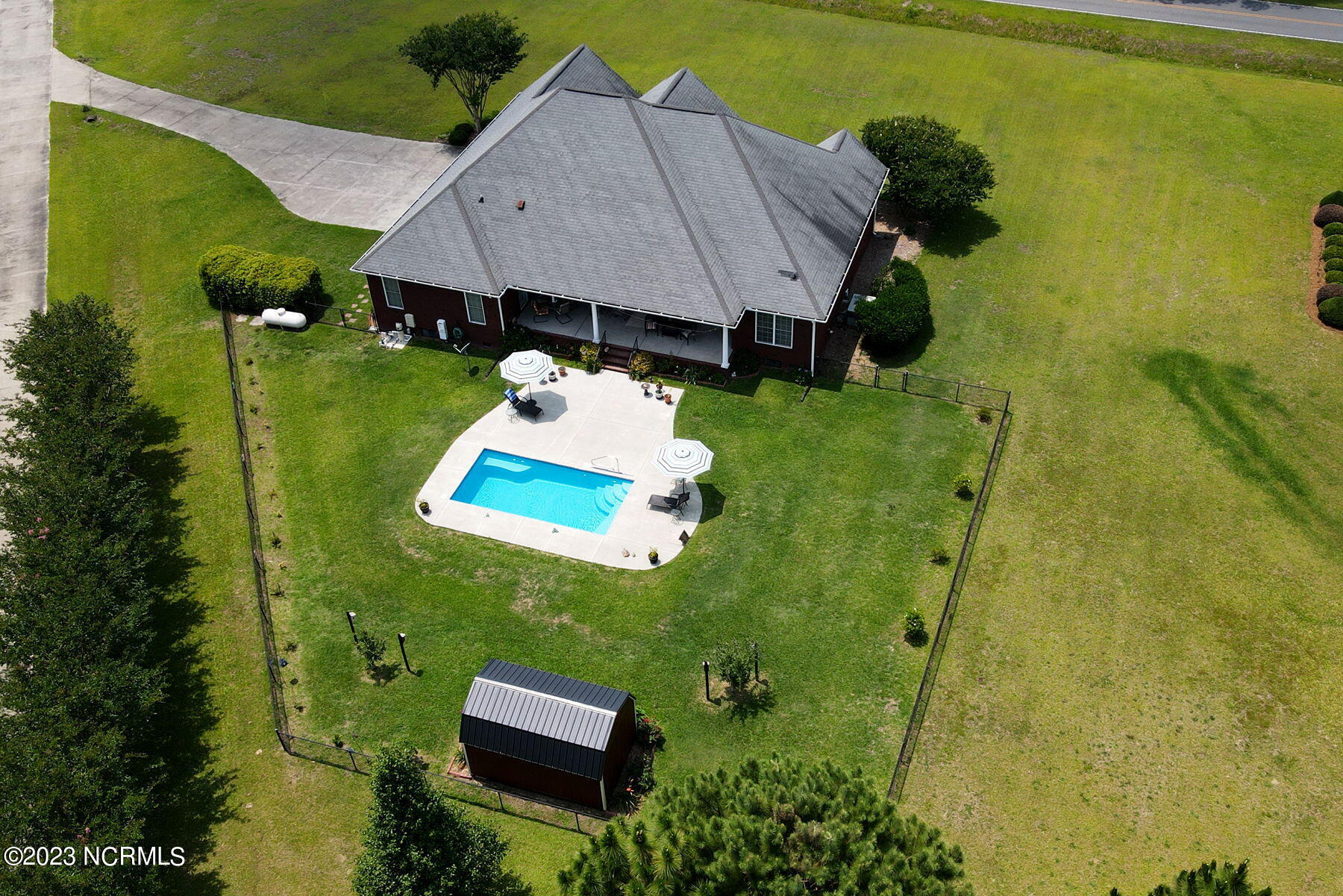 3021 Alton Phillips Road Kinston, NC 28504 - Photo 65 of 70 Aerial View 6