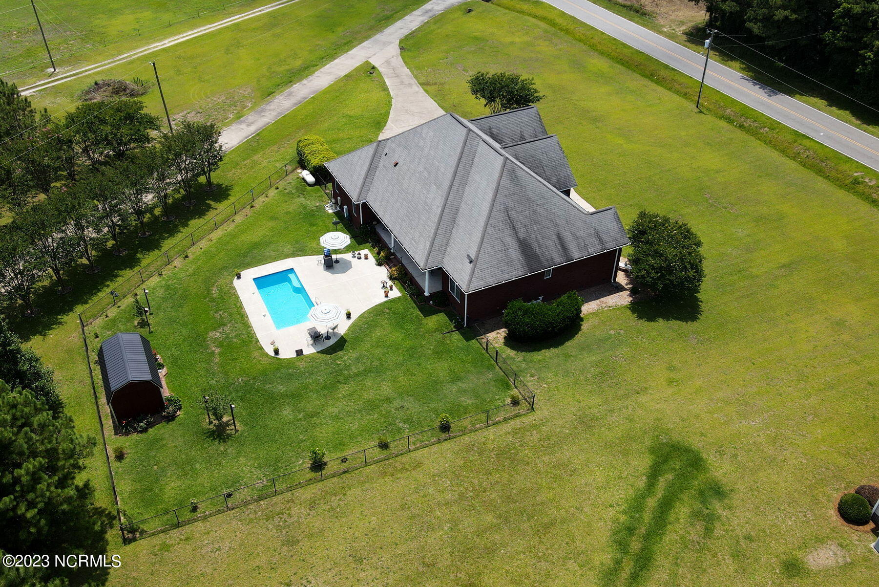 3021 Alton Phillips Road Kinston, NC 28504 - Photo 67 of 70 Aerial View 8