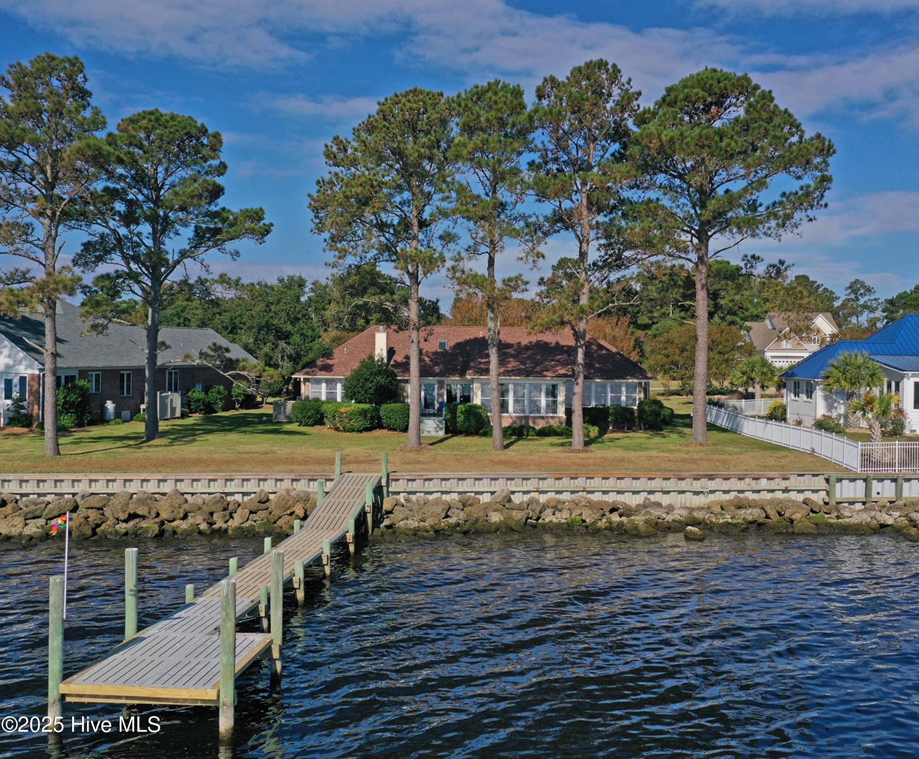 6042 Dolphin Road Oriental, NC 28571 - Photo 40 of 40 040_Aerial Water View