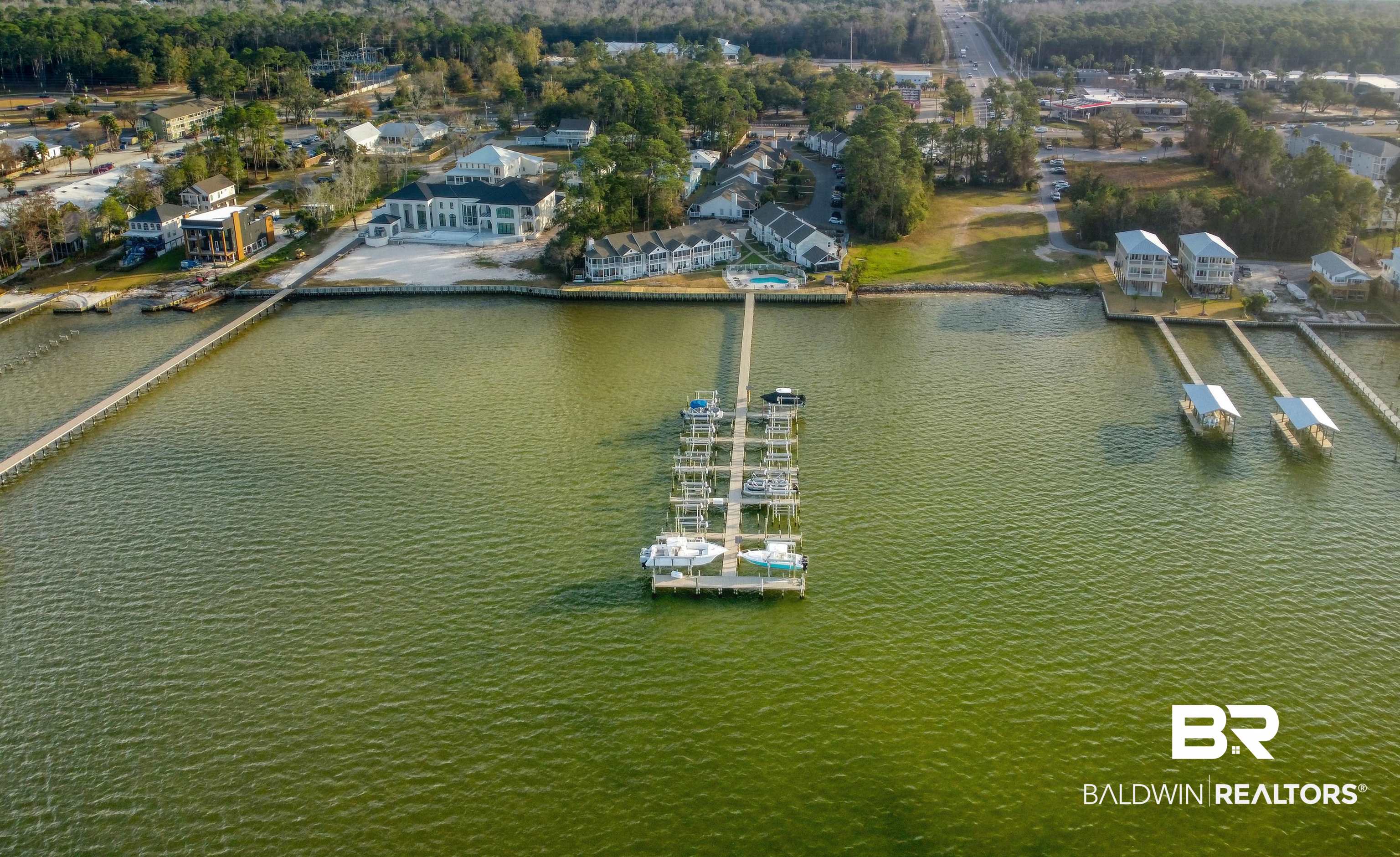 26063 Canal Road, Unit C2 Orange Beach, AL 36561 - Photo 26 of 30 Aerial view of a large body of water