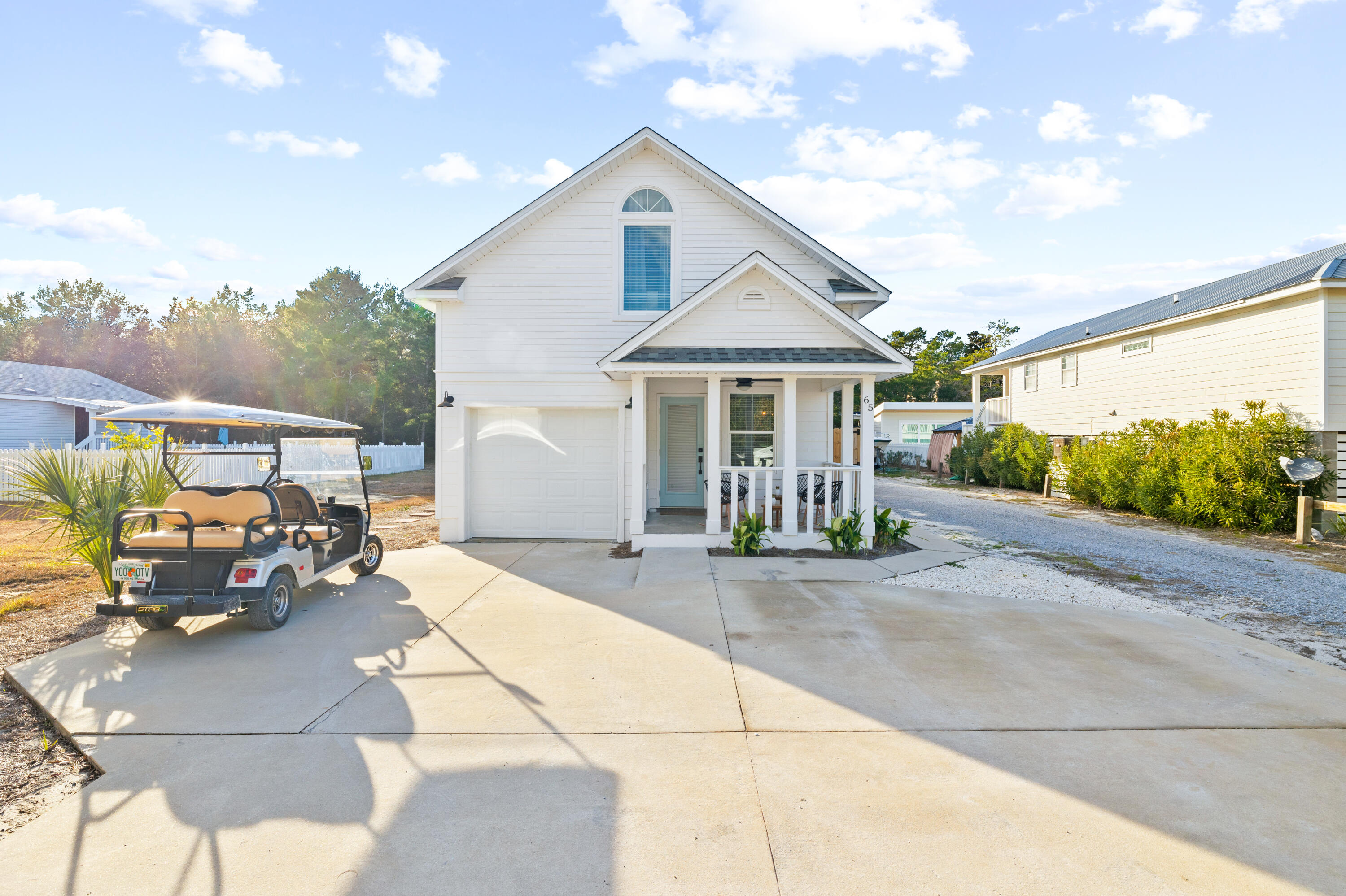 65 Brown Street Santa Rosa Beach, FL 32459 - Photo 41 of 43 a view of a house with sitting area