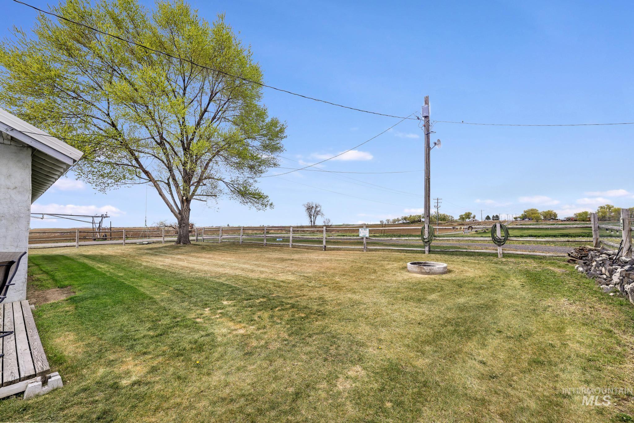 88 South 400 Road West Jerome, ID 83338 - Photo 4 of 31 Fenced backyard featuring a view of rural / pastoral area