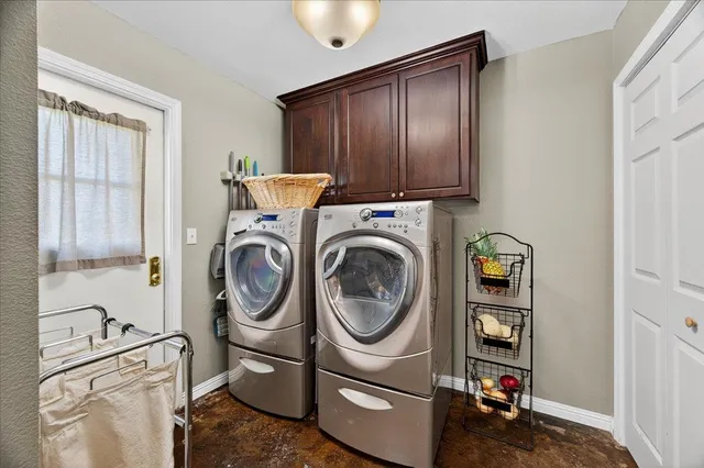 a bedroom with a bed and a table in it