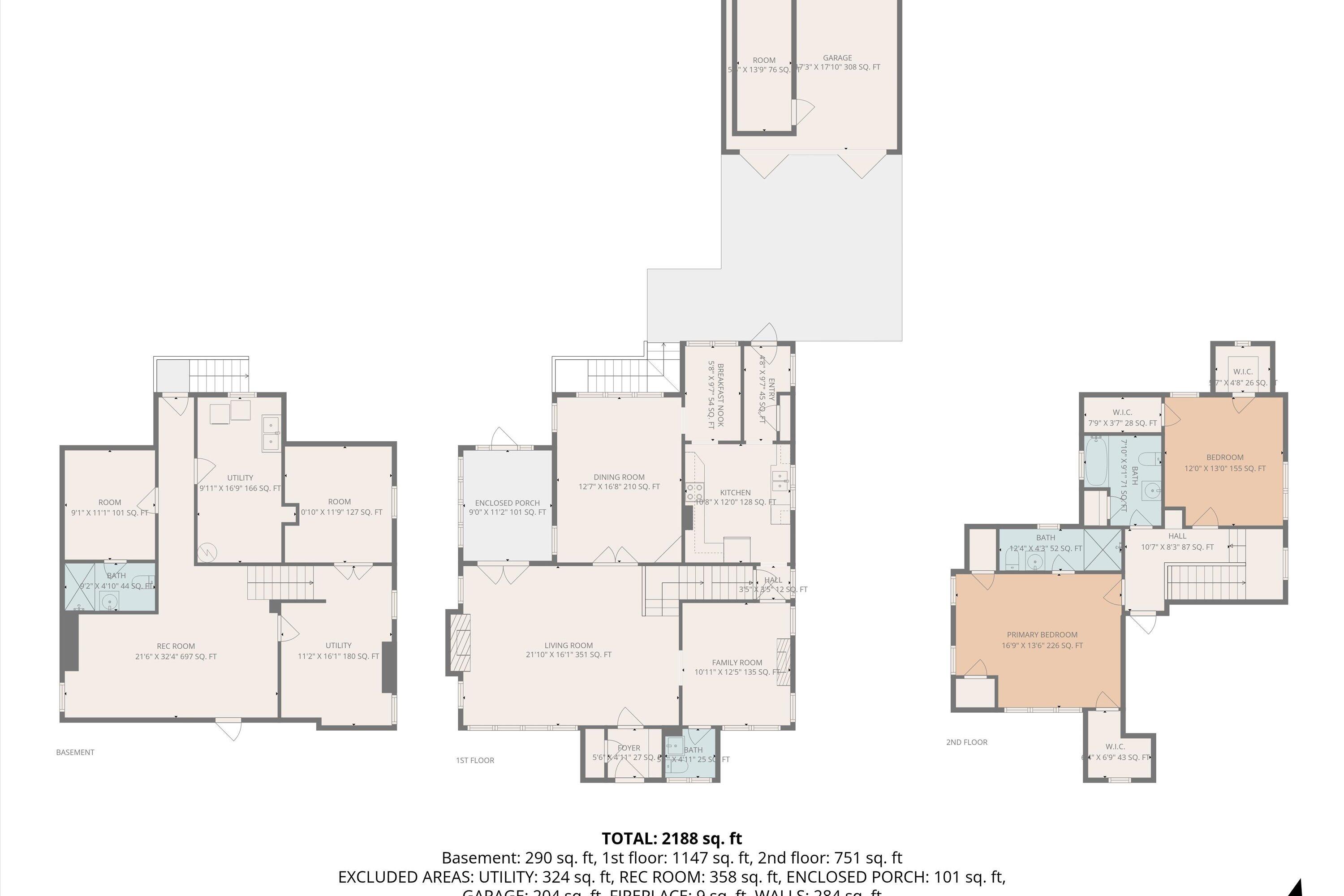 2610 Longview Avenue Southwest Roanoke, VA 24014 - Photo 56 of 56 56-Floor Plan