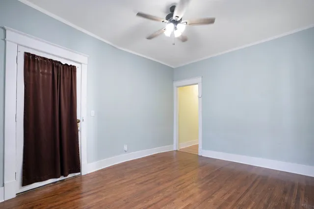 wooden floor in an empty room