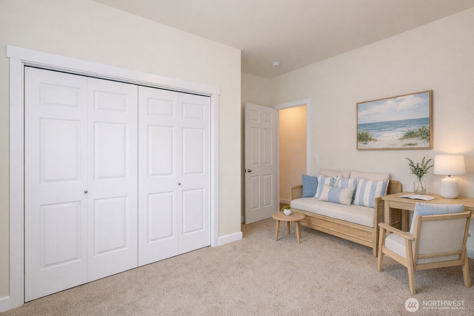 65 Gerard Lane Friday Harbor, WA 98250 - Photo 11 of 21 a living room with furniture and a painting on the wall