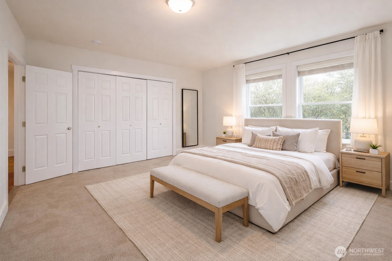 65 Gerard Lane Friday Harbor, WA 98250 - Photo 8 of 21 a spacious bedroom with a bed and a window