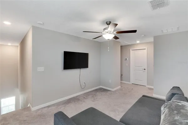 a view of a closet