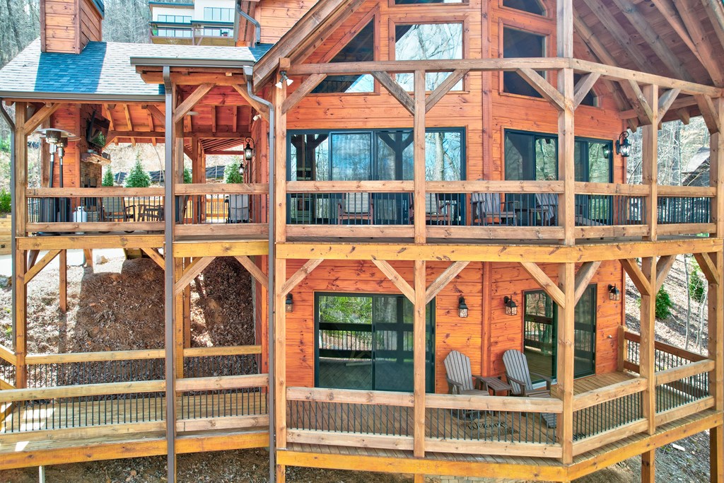 1601 Shady Falls Road Blue Ridge, GA 30513 - Photo 72 of 78 a view of a building with a outdoor space