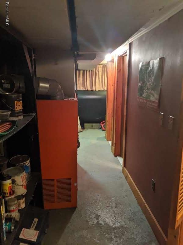 3626 Jacobs Ladder Road Becket, MA 01223 - Photo 32 of 56 a view of two room with wooden walls