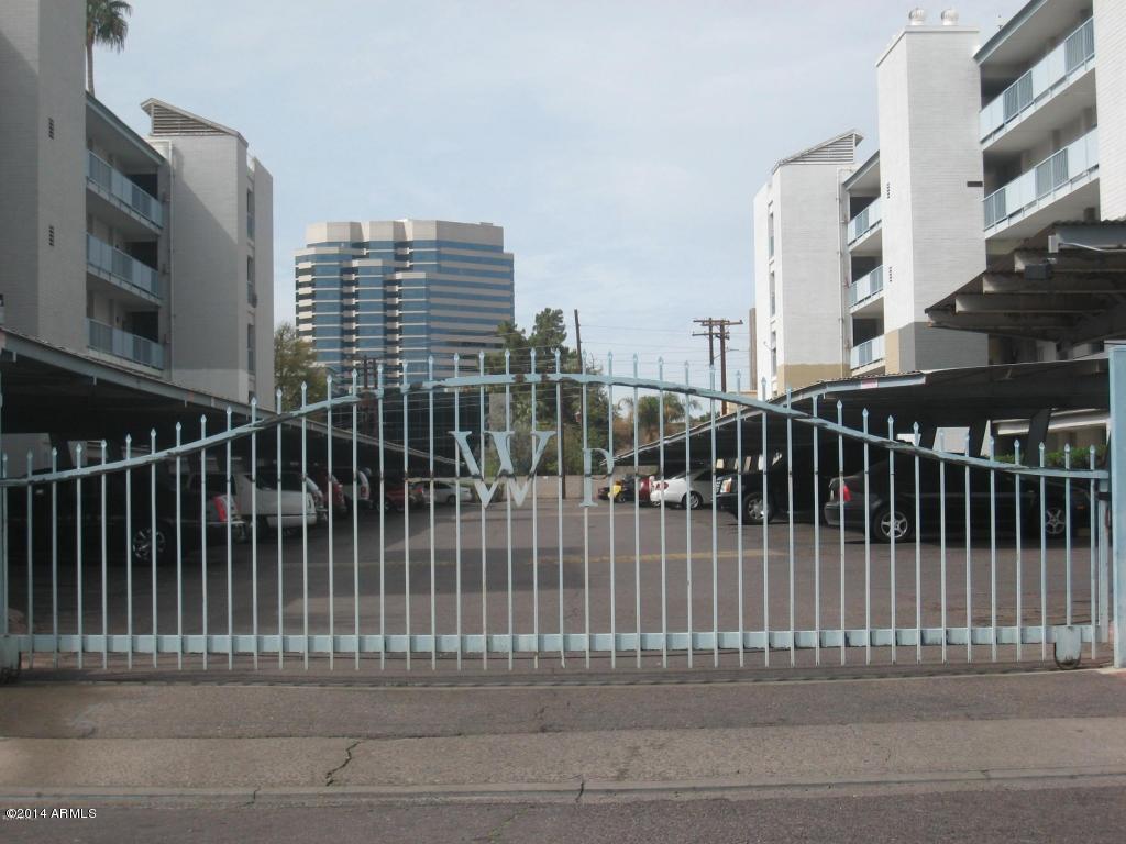 353 East Thomas Road, Unit 204 Phoenix, AZ 85012 - Photo 1 of 10 Gated Entrance