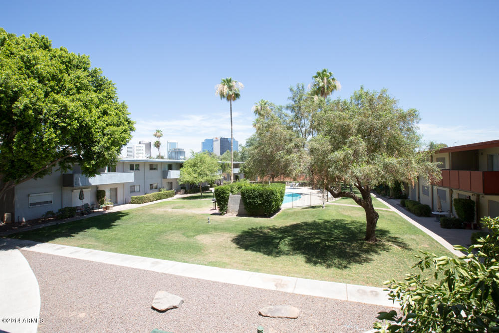 353 East Thomas Road, Unit 204 Phoenix, AZ 85012 - Photo 8 of 10 View from Balcony
