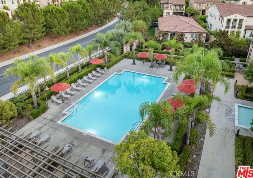 11936 Northstar Lane Porter Ranch, CA 91326 - Photo 25 of 26 Community Pool: Saddleback Italianate - Ridge Collection at Bella Vista - Photo of artist rendering - Not actual home for sale - Home is still under construction