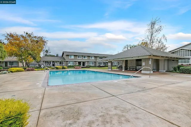 a view of a house with a swimming pool