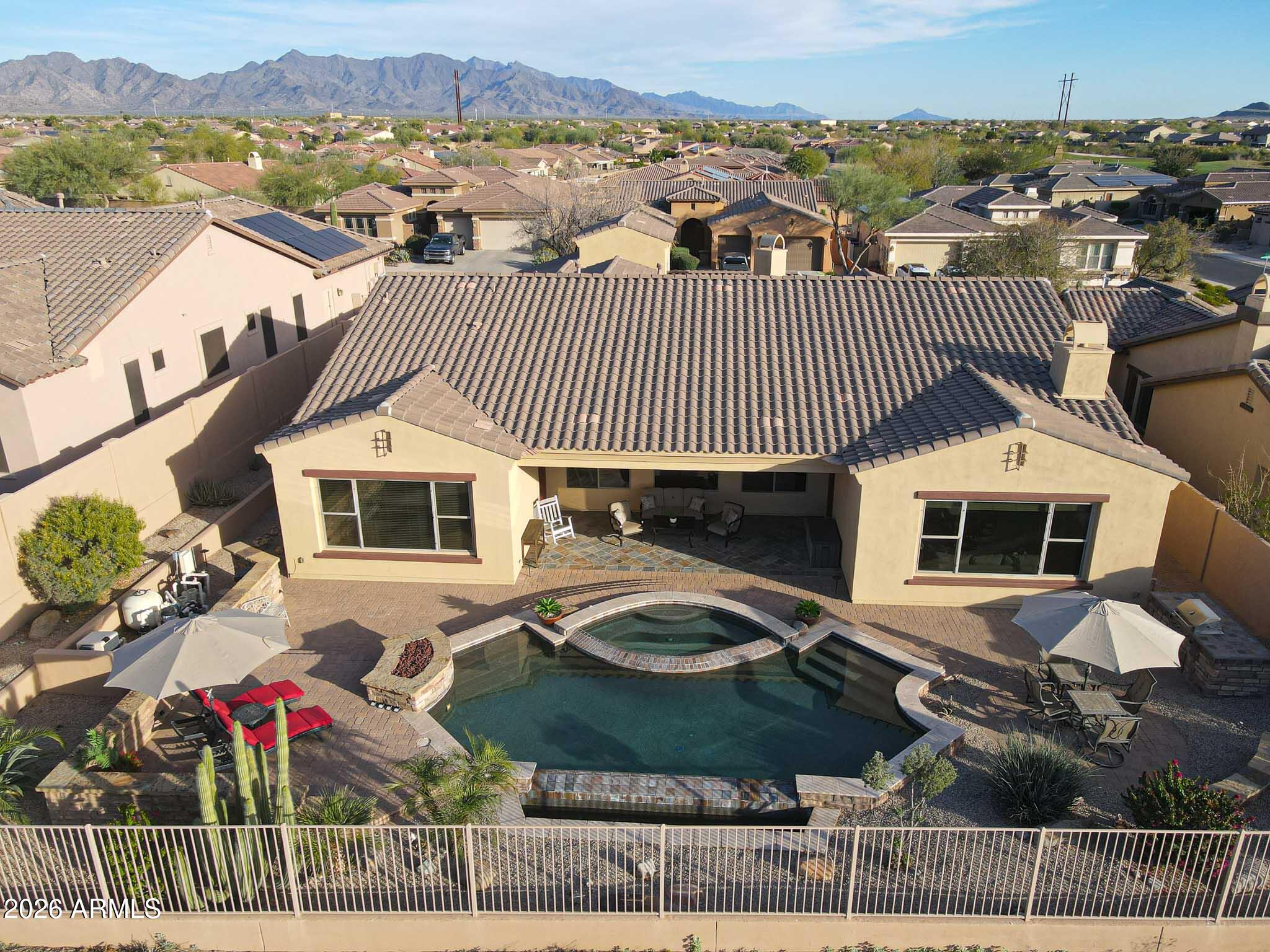 18174 West Narramore Road Goodyear, AZ 85338 - Photo 6 of 35 Large Backyard
