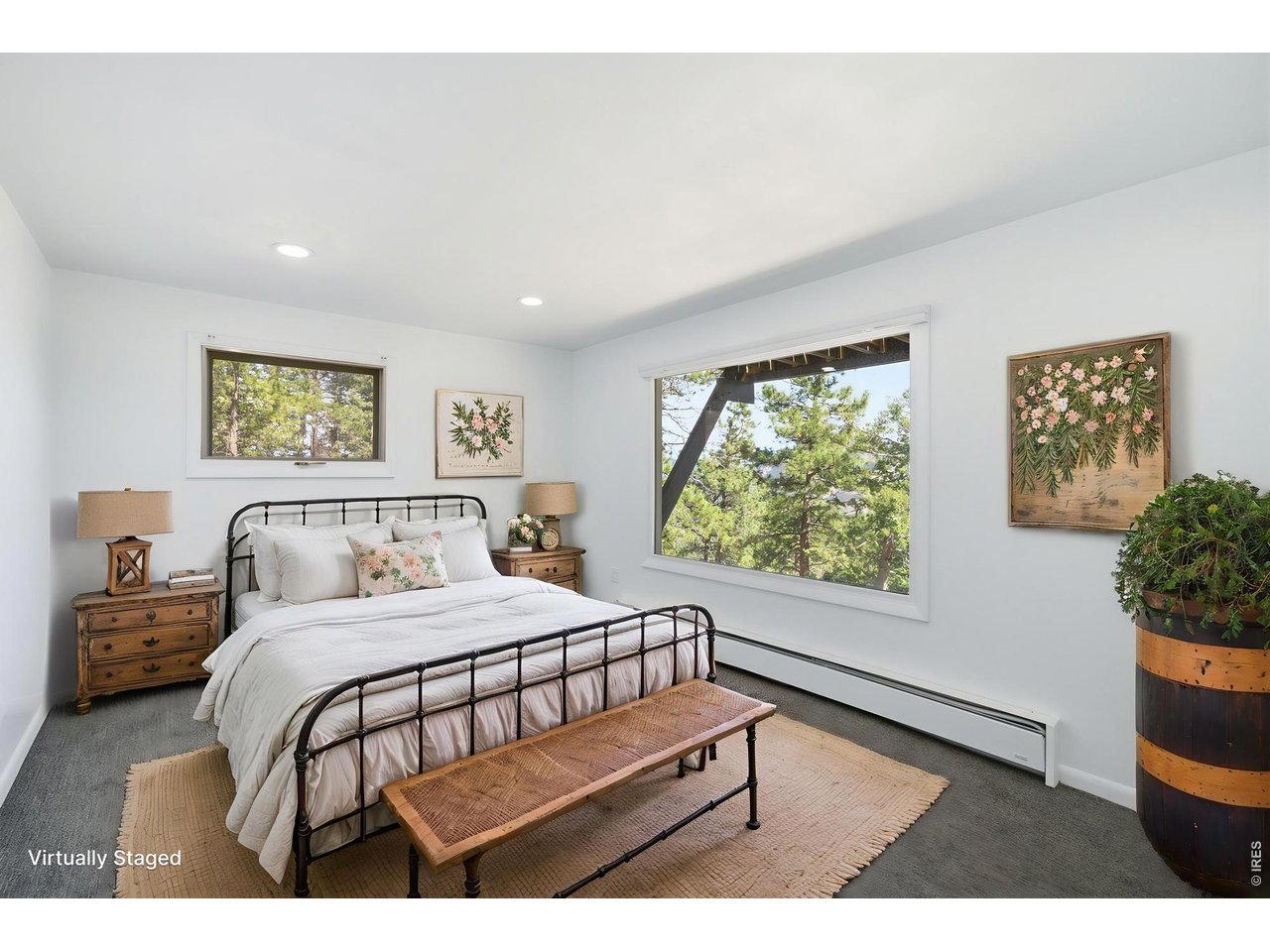910 Chute Road Golden, CO 80403 - Photo 25 of 33 Secondary Bedroom on Lower Level w/ Virtual Staging