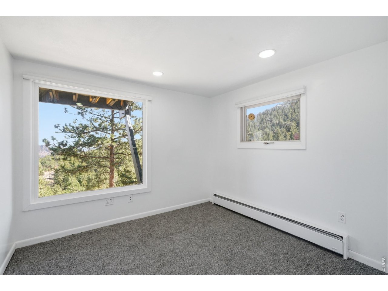 910 Chute Road Golden, CO 80403 - Photo 28 of 33 Secondary Bedroom on Lower Level w/o Virtual Staging
