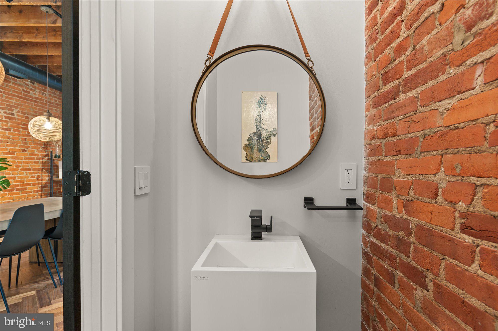 1416 Swann Street Northwest Washington, DC 20009 - Photo 20 of 52 Main level powder room