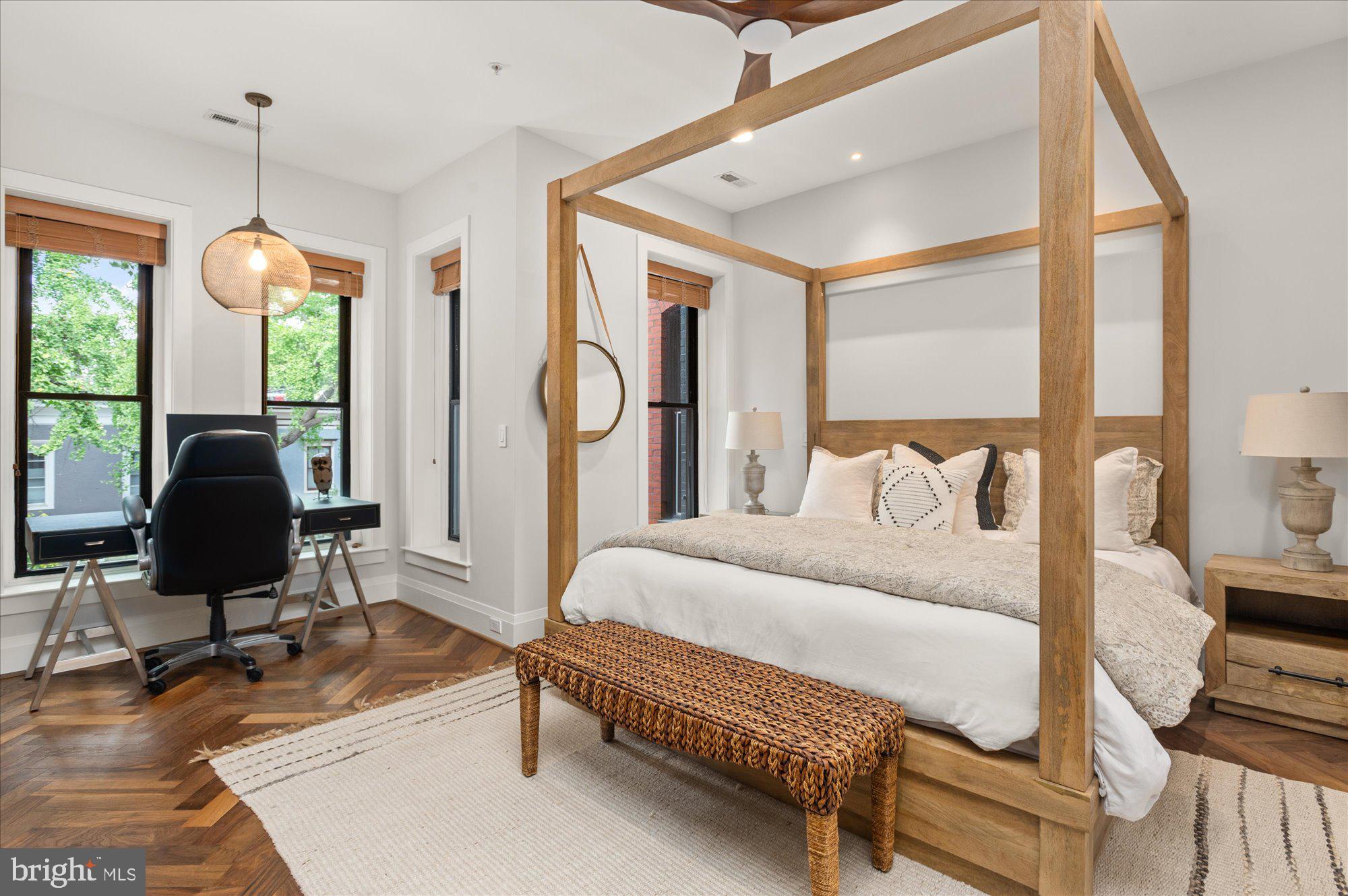 1416 Swann Street Northwest Washington, DC 20009 - Photo 22 of 52 Abundant lighting