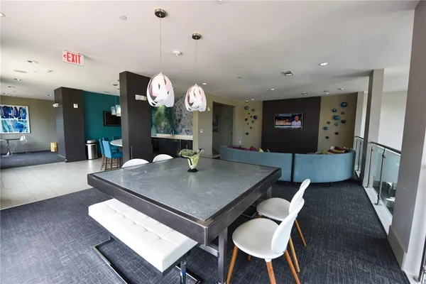 a view of a kitchen area