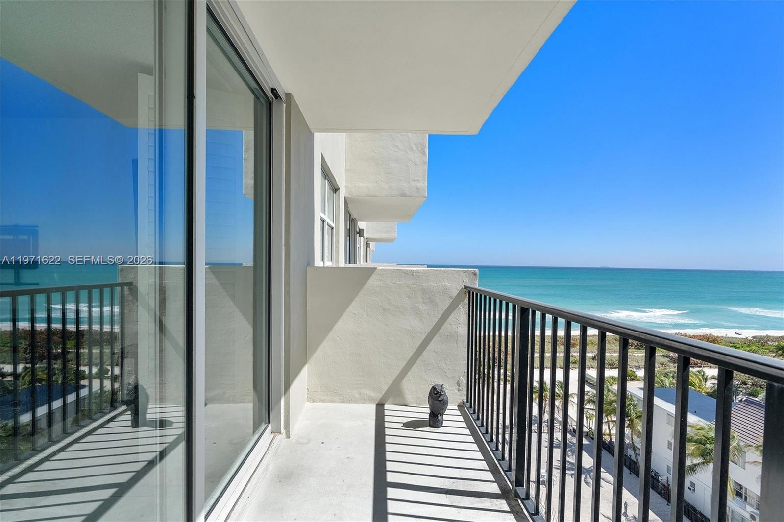 9273 Collins Avenue, Unit 901 Surfside, FL 33154 - Photo 14 of 24 a view of a balcony