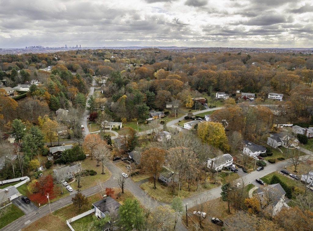 41 Squire Road Winchester, MA 01890 - Photo 23 of 25 an aerial view of residential building and trees around