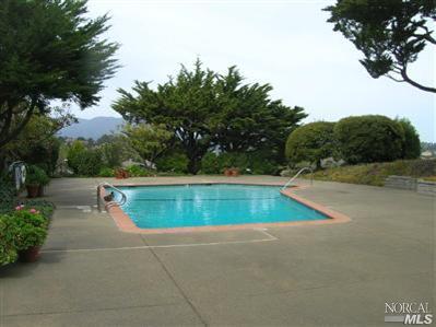 10 Ross Road Sausalito, CA 94965 - Photo 6 of 6 a view of a swimming pool and a yard