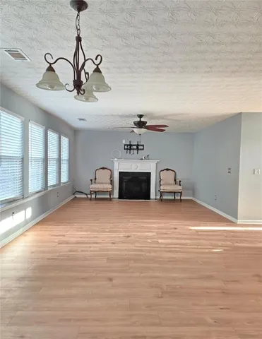 a very nice looking room with a large window