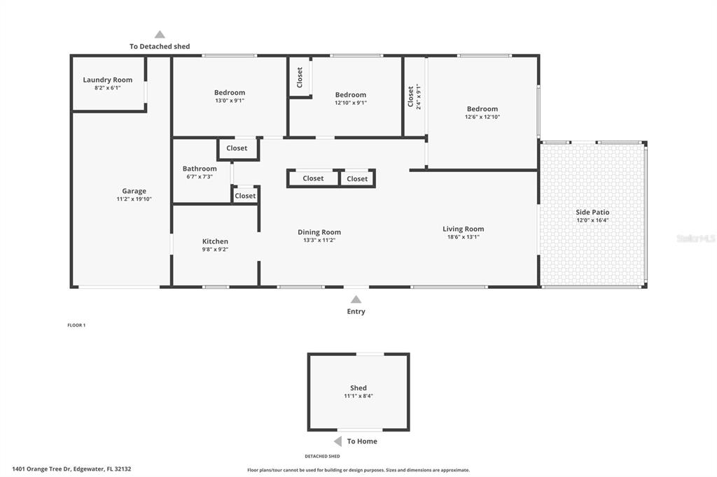 1401 Orange Tree Drive Edgewater, FL 32132 - Photo 3 of 46