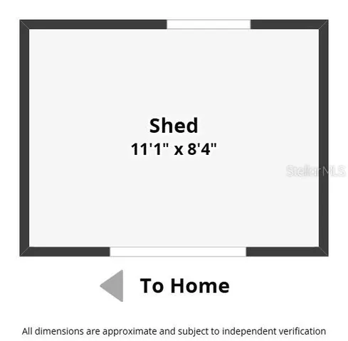 a view of empty room with windows