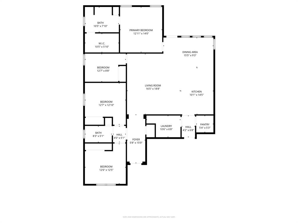 977 Sam Street Springtown, TX 76082 - Photo 29 of 29 a picture of floor with a white wall