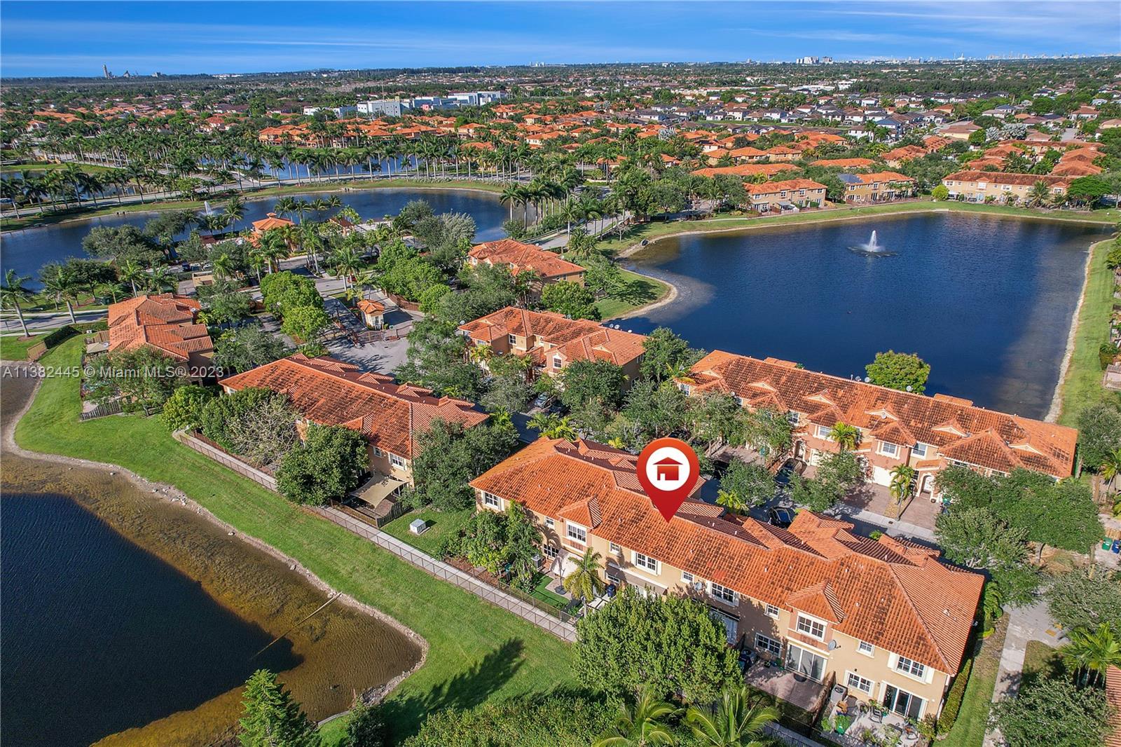 3078 Southwest 153rd Path, Unit 3078 Miami, FL 33185 - Photo 32 of 36 an aerial view of a city