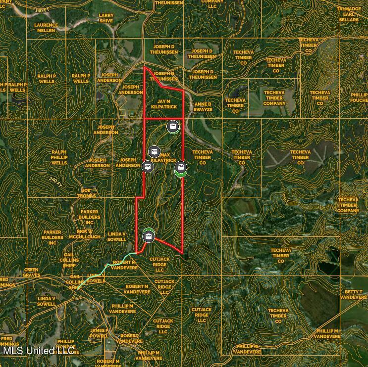 Eden Midway Road Yazoo City, MS 39194 - Photo 48 of 48 yazoo 170 contour map