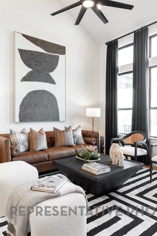 2132 Nerello Way Rockwall, TX 75032 - Photo 15 of 40 a living room with furniture and a large window