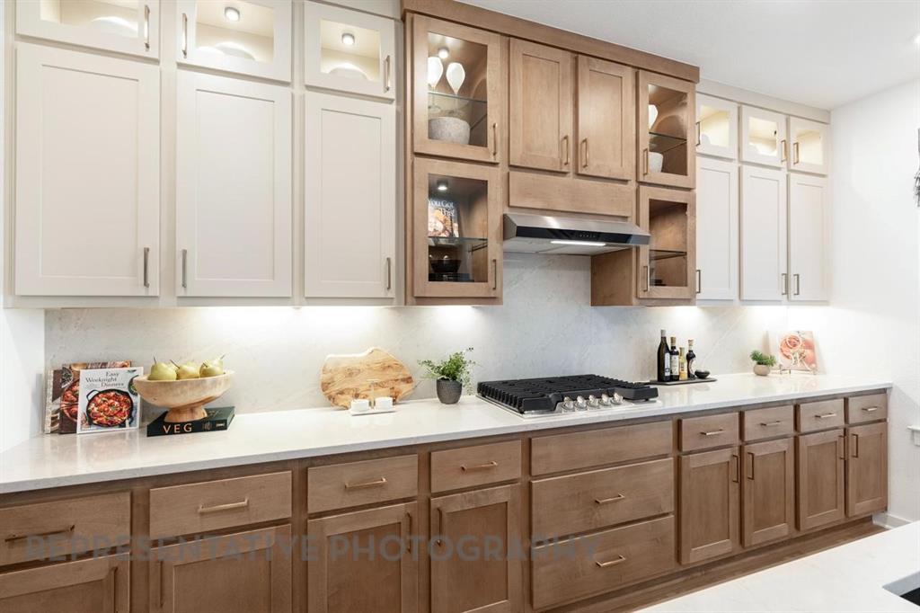 2132 Nerello Way Rockwall, TX 75032 - Photo 5 of 40 a kitchen with stainless steel appliances granite countertop a sink and cabinets