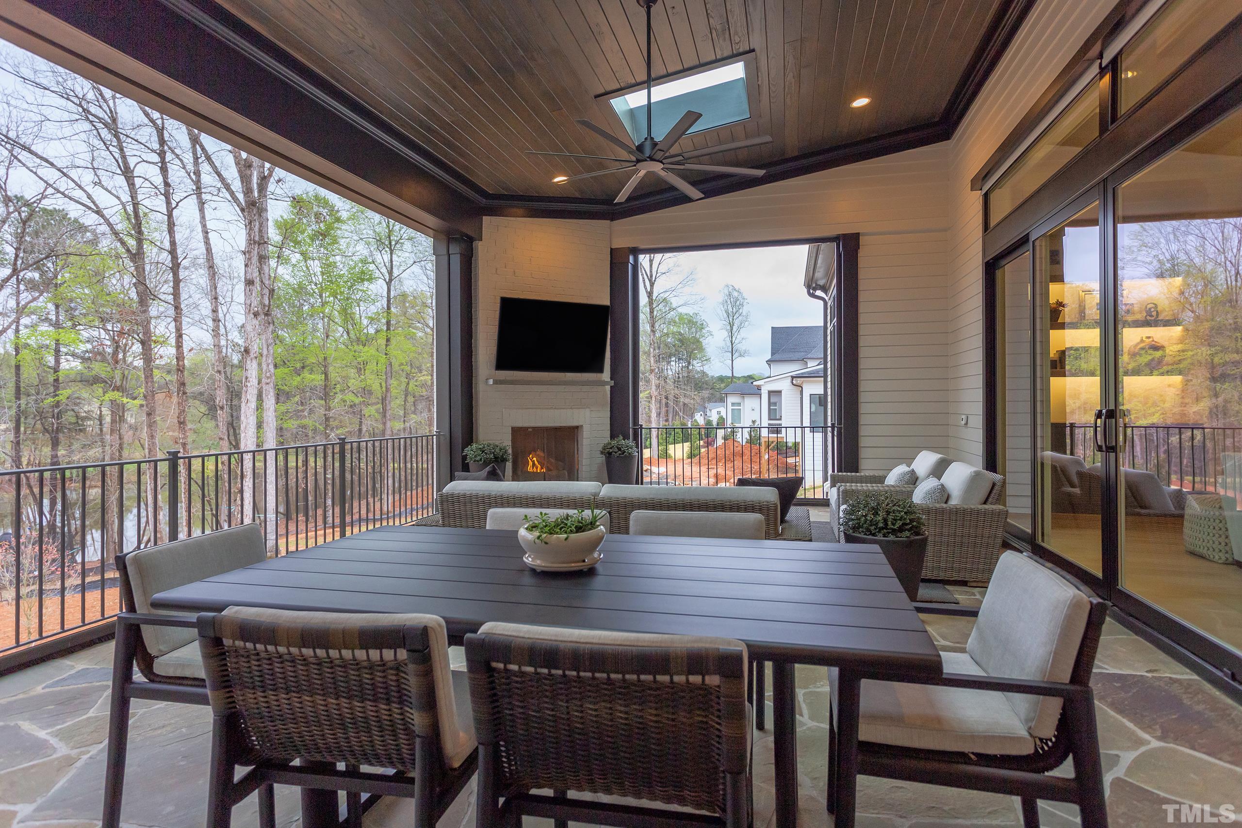 5112 Winding View Lane Raleigh, NC 27615 - Photo 60 of 71 a view of a dining room with furniture window and wooden floor