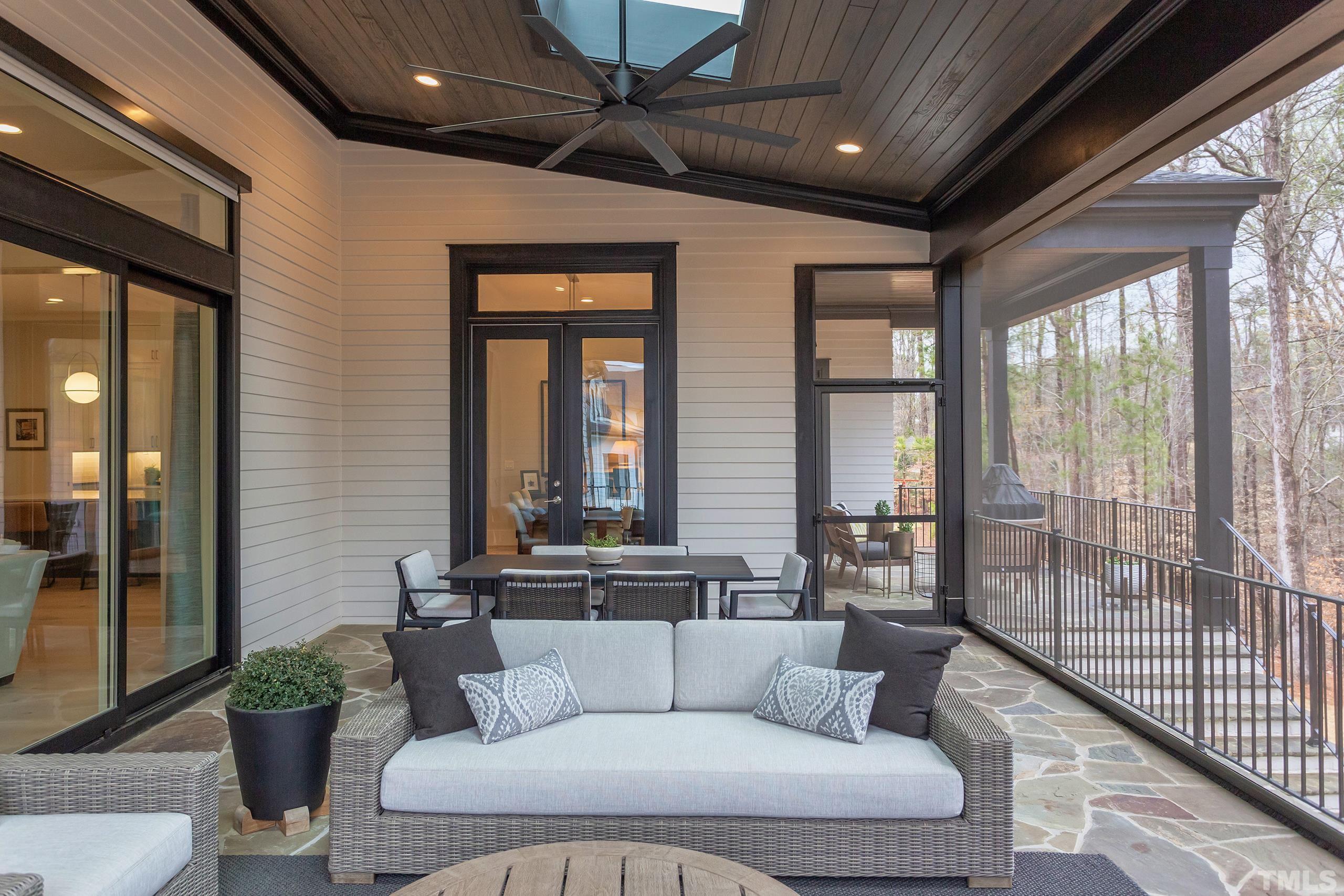 5112 Winding View Lane Raleigh, NC 27615 - Photo 63 of 71 a living room with furniture and a potted plant