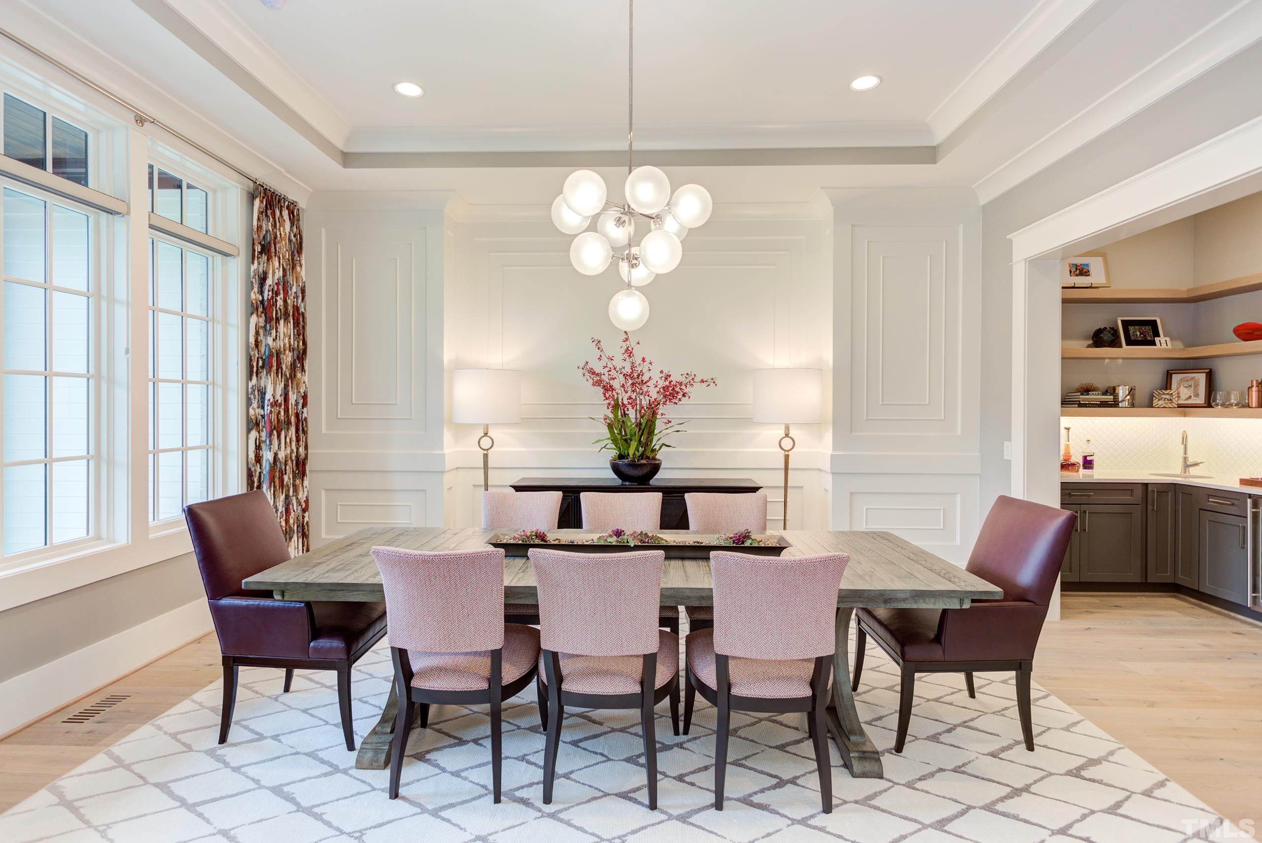 5112 Winding View Lane Raleigh, NC 27615 - Photo 8 of 71 a dining room with furniture and window