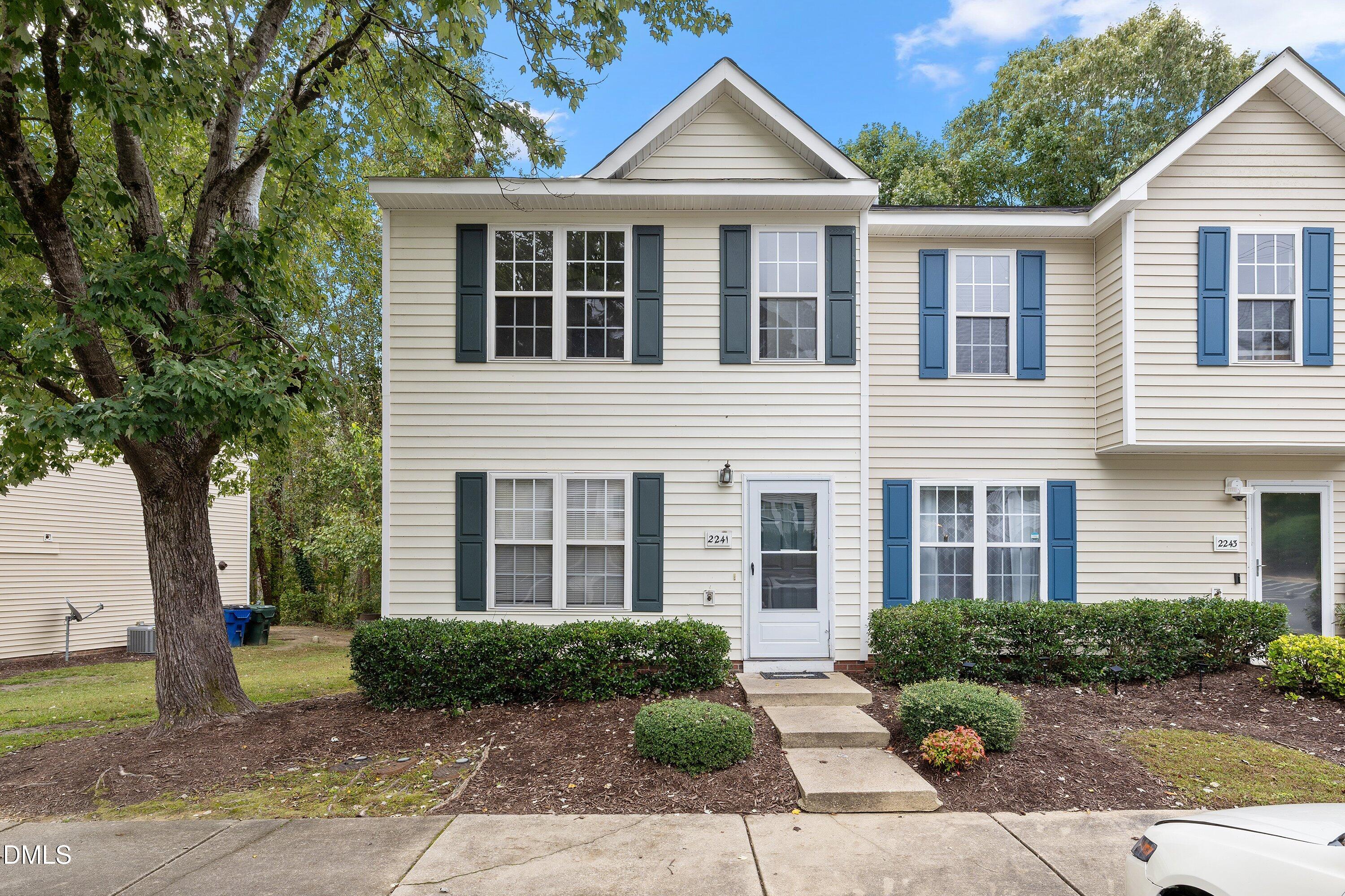 2241 Violet Bluff Court Raleigh, NC 27610 - Photo 2 of 28 a front view of a house with a yard