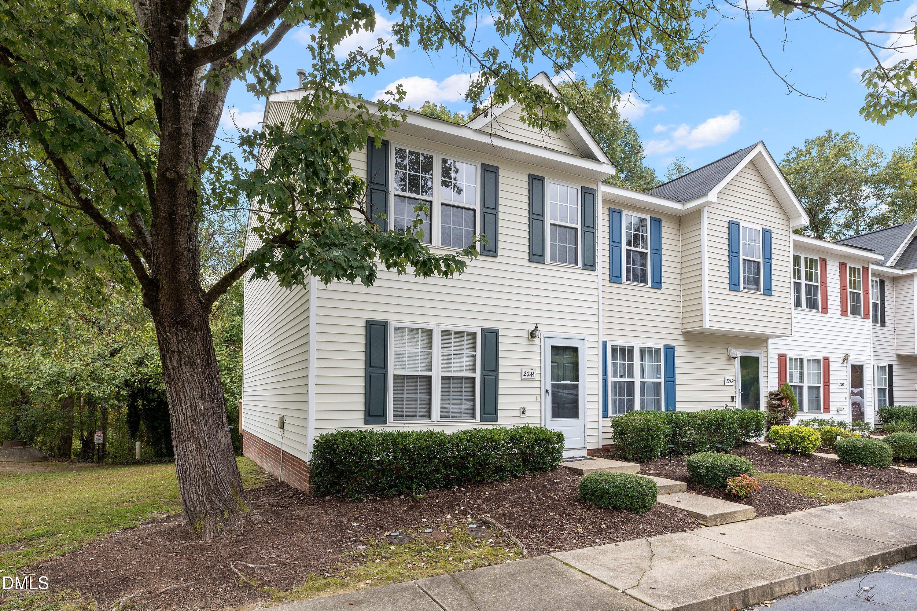 2241 Violet Bluff Court Raleigh, NC 27610 - Photo 3 of 28 a front view of a house with garden