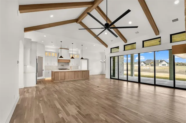 a view of a electric appliances in a room