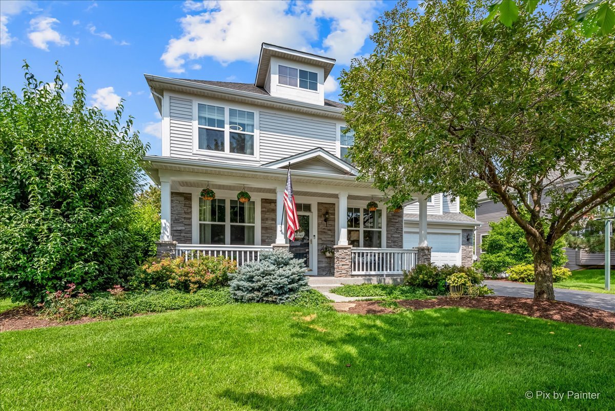 237 Foxford Drive Cary, IL 60013 - Photo 1 of 66 a front view of a house with a yard