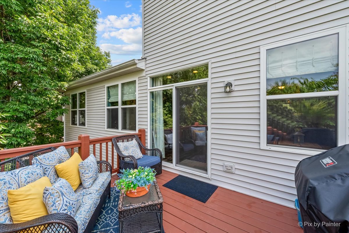 237 Foxford Drive Cary, IL 60013 - Photo 56 of 66 a view of a two chairs in the deck