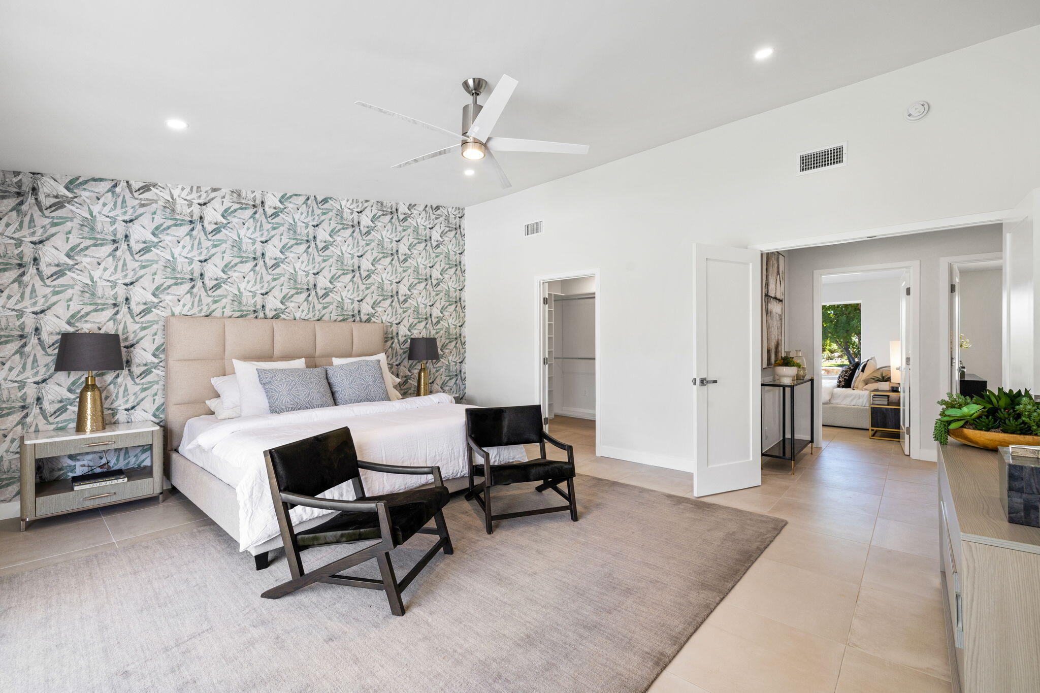 72278 Barbara Drive Rancho Mirage, CA 92270 - Photo 65 of 69 a living room with furniture and a chandelier