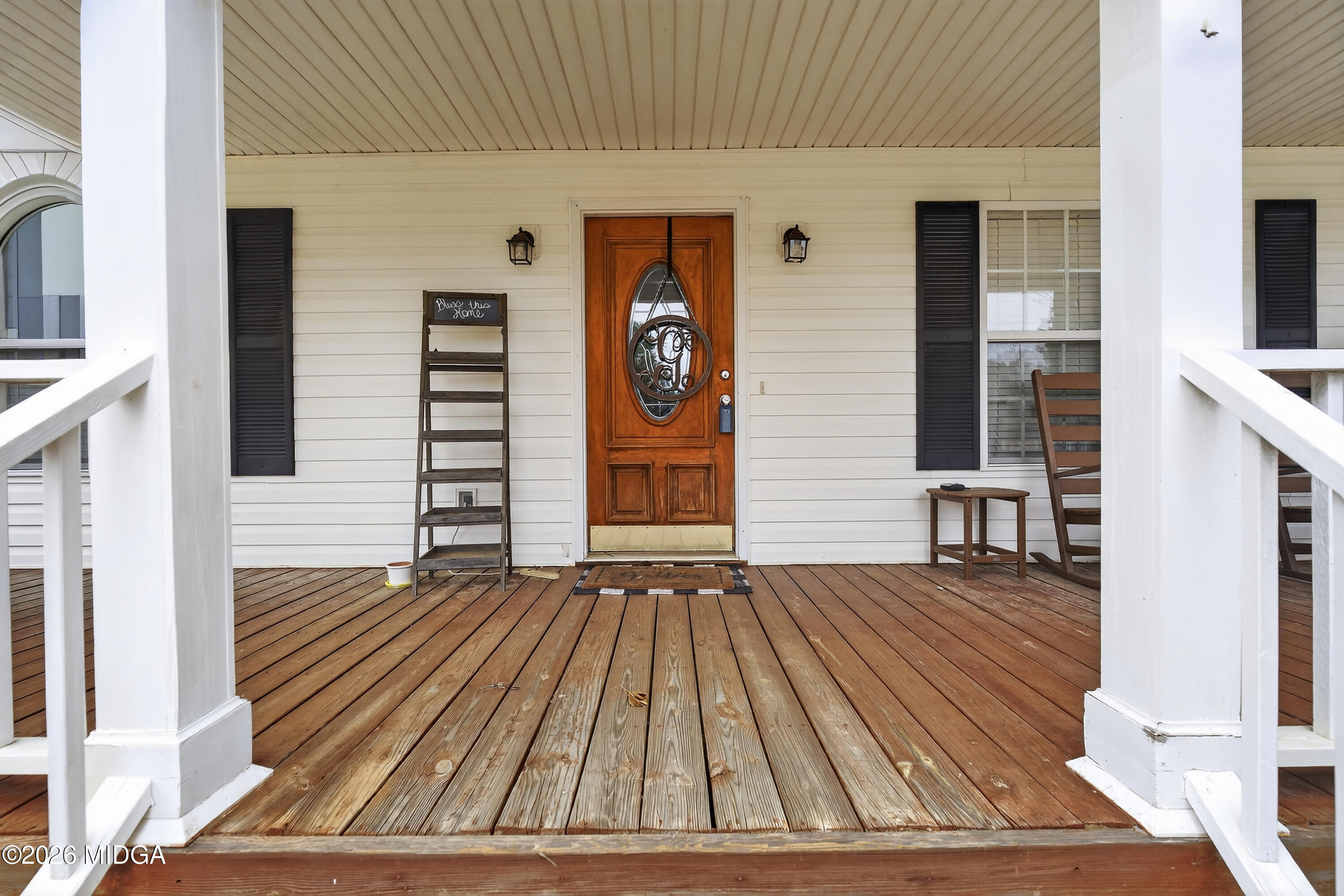 249 Southern Walk Circle Gray, GA 31032 - Photo 4 of 58 a view of backyard with wooden floor and seating space