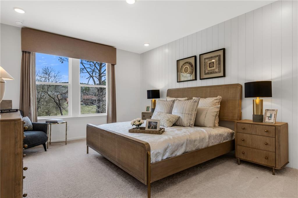 163 Sweet Water Lane Rome, GA 30161 - Photo 21 of 28 a bedroom with a bed and glass window