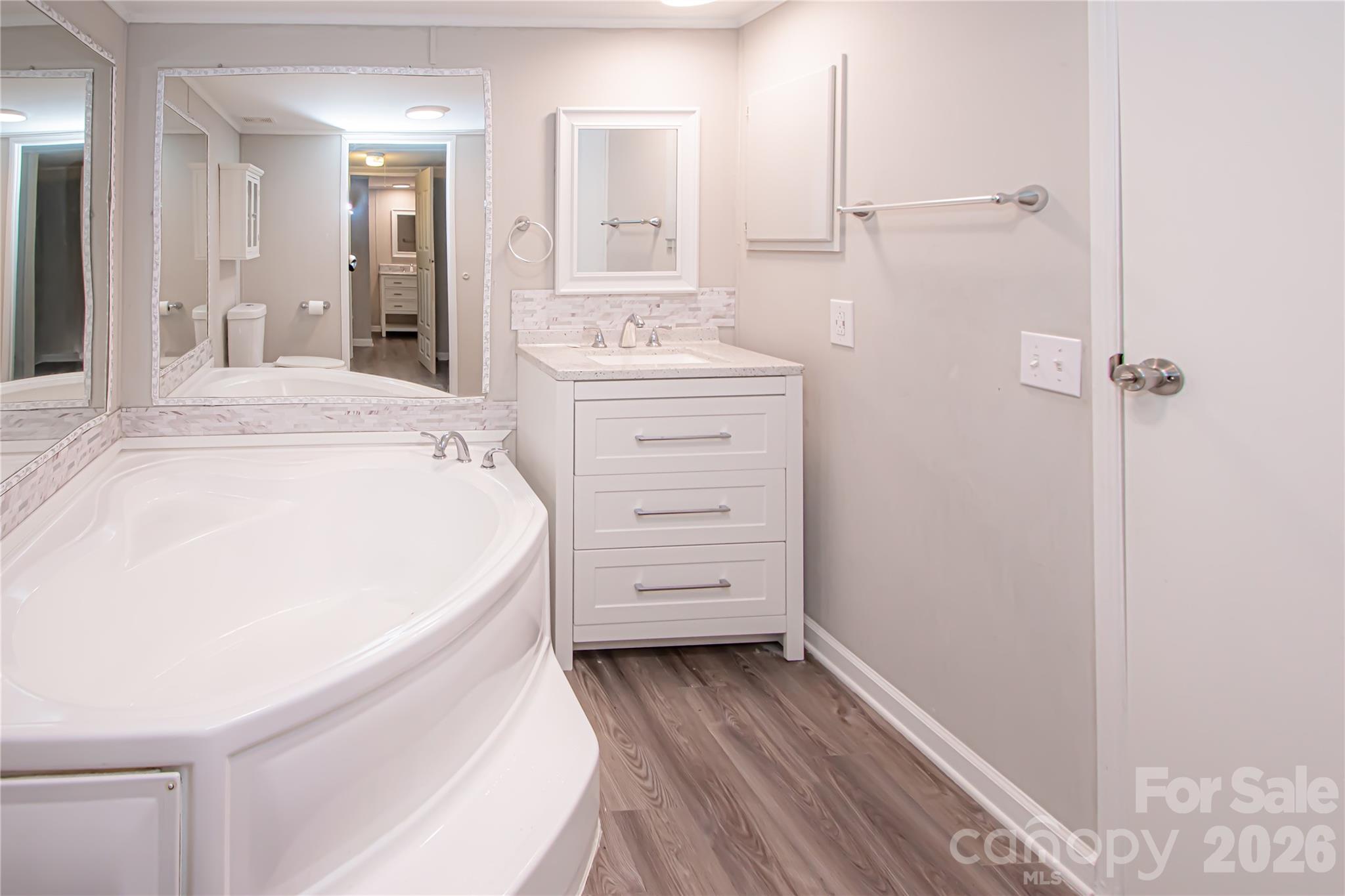 2345 Kingsburry Road York, SC 29745 - Photo 35 of 43 a bathroom with a bathtub sink and mirror